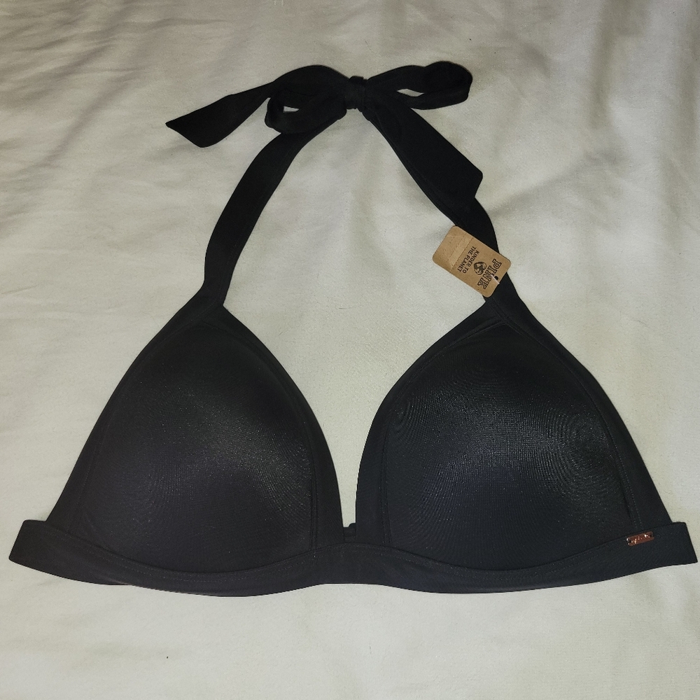 PINK Victoria's Secret Triangle Halter Bikini Top